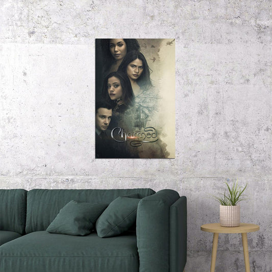 Charmed Season 2 Macy Mel Madison Witch Tv Poster Wall Art Print Home Wall Decor - xonomax