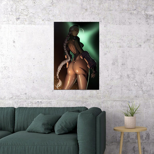 Cammy White Street Fighter Uk Challenger Game Poster Wall Art Print Home Wall Decor - xonomax