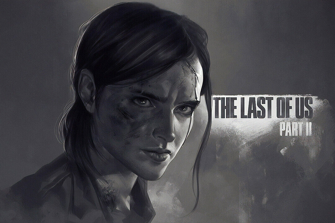 The Last Of Us 2 Part Ii Ellie Zombie Game Poster Wall Art Print Home Wall Decor - xonomax