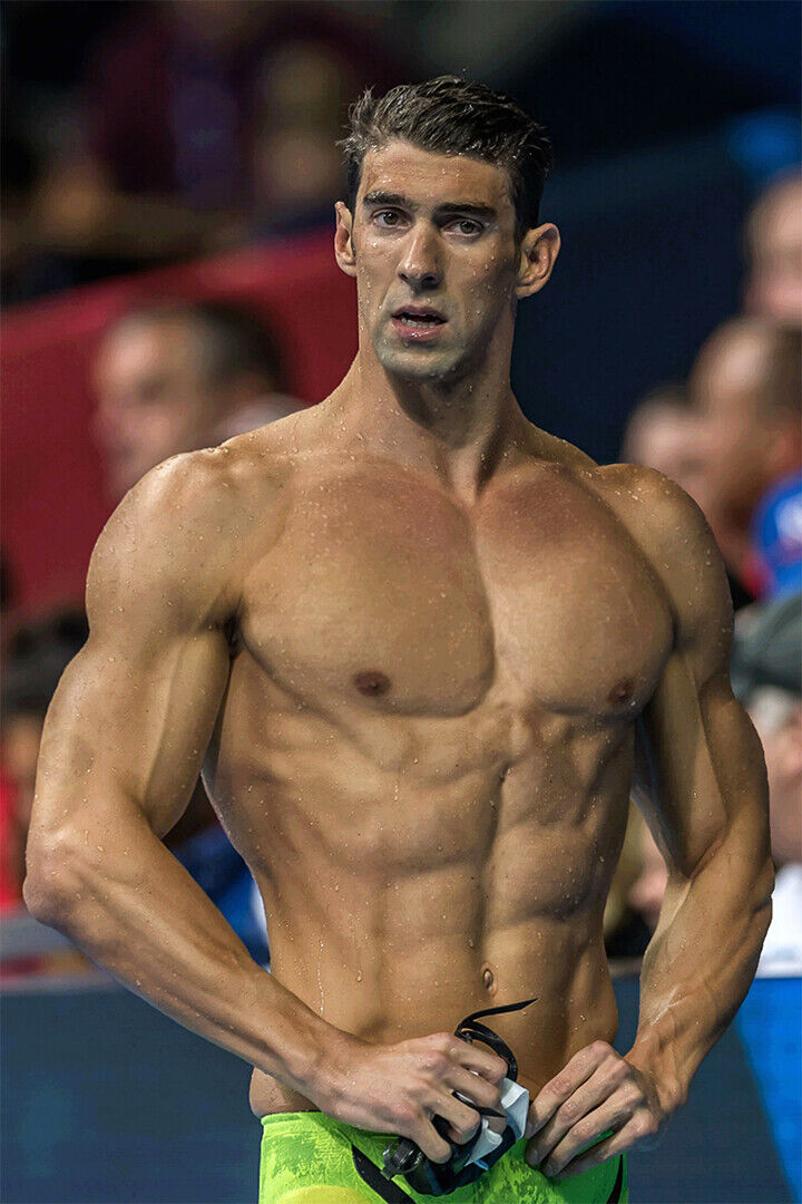 Michael Phelps Usa Swimming Gold Champion Poster Wall Art Print Home Wall Decor