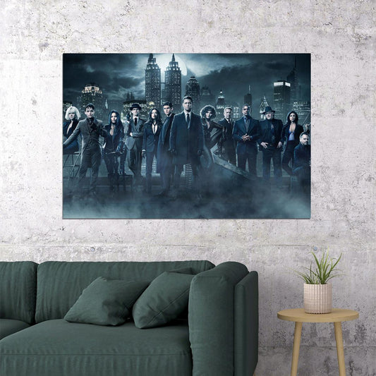 Gotham Young Batman Hero Season 2 3 4 Usa Tv Poster Wall Art Print Home Wall Decor - xonomax