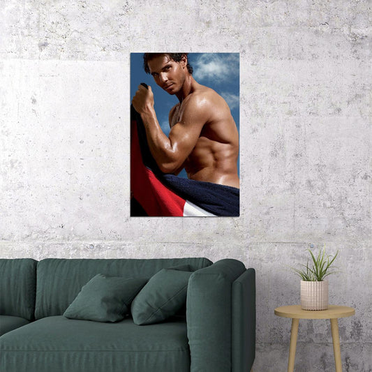 Rafael Nadal Top Tennis Player Sports Poster Wall Art Print Home Wall Decor - xonomax