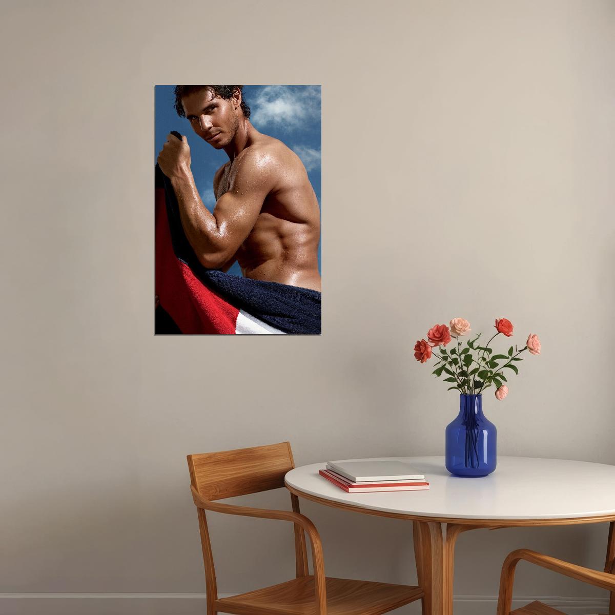 Rafael Nadal Top Tennis Player Sports Poster Wall Art Print Home Wall Decor - xonomax