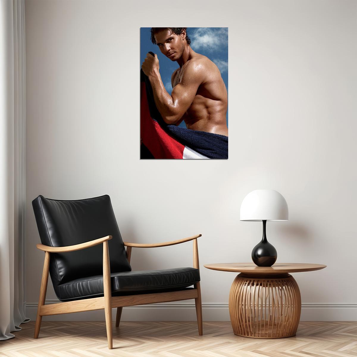 Rafael Nadal Top Tennis Player Sports Poster Wall Art Print Home Wall Decor - xonomax