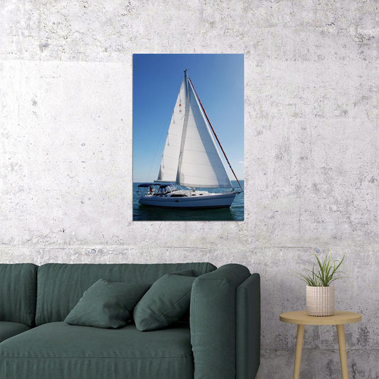 Starboard Side Of A Yacht Watrecraft Poster Wall Art Print Home Wall Decor - xonomax