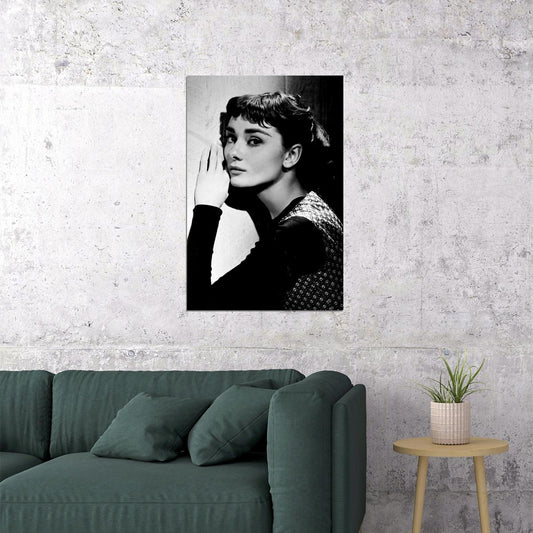 Audrey Hepburn Model Actress Fashion Charitable Poster Wall Art Print Home Wall Decor - xonomax