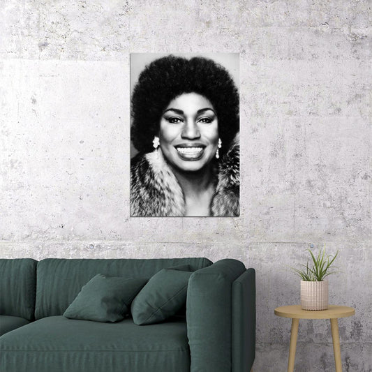 Portrait Of Leontyne Price Operatic Soprano Poster Wall Art Print Home Wall Decor - xonomax