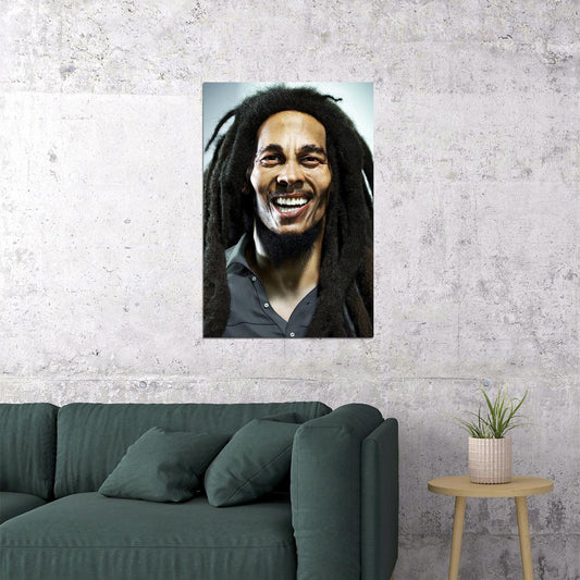 Reggae Star Bob Marley Music Songwriter Guitarist Poster Wall Art Print Home Wall Decor - xonomax