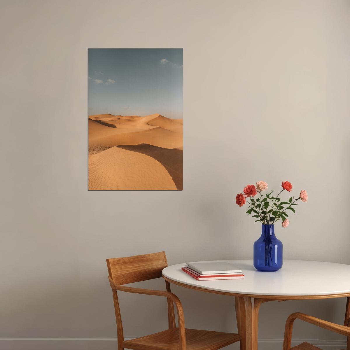 Desert Landscape Poster Wall Art Print Home Wall Decor - xonomax