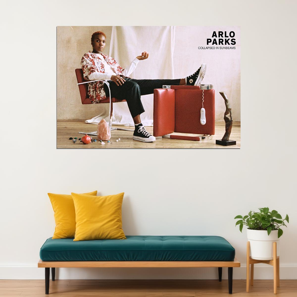 Arlo Parks Collapsed In Sunbeams Music Album Poster Wall Art Print Home Wall Decor - xonomax