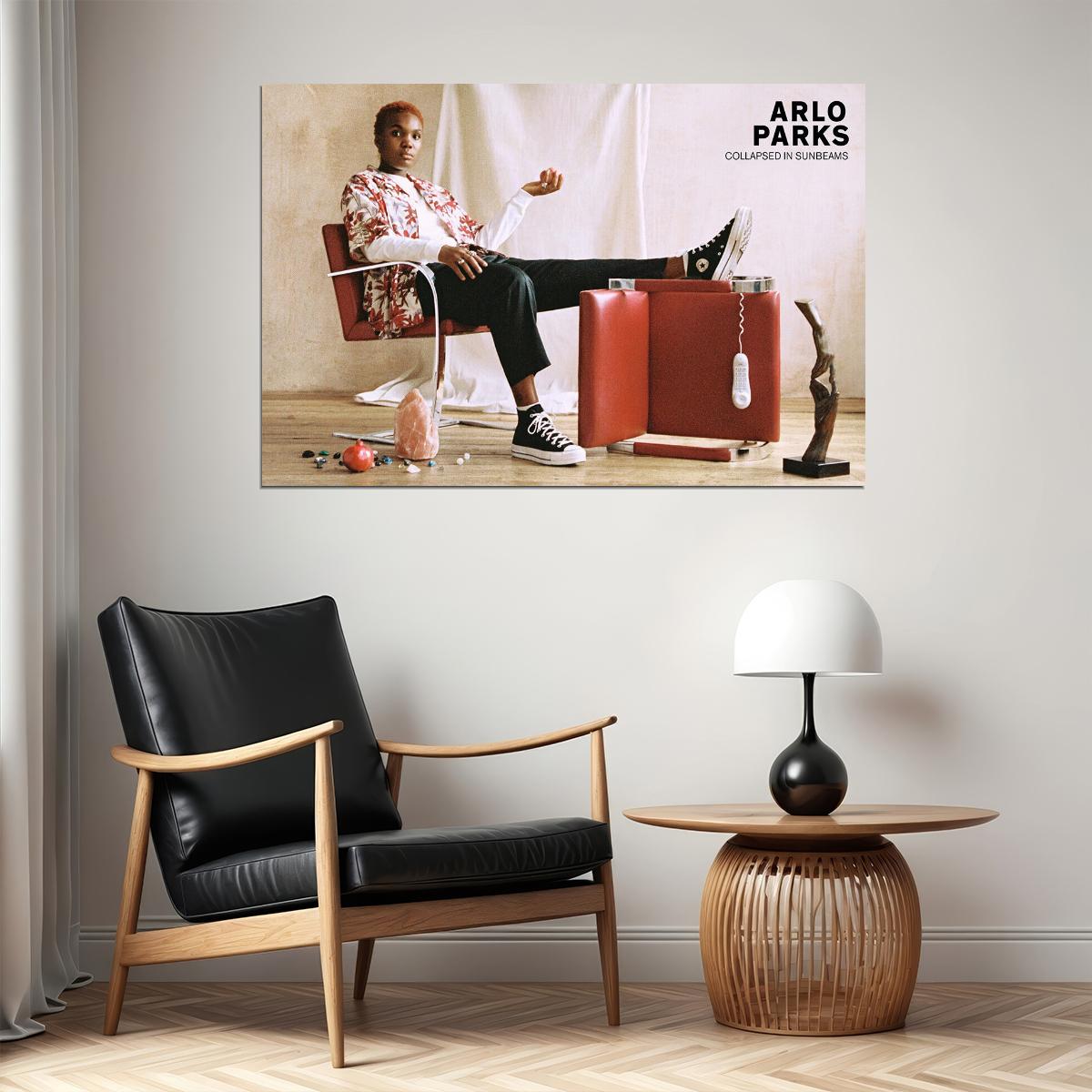 Arlo Parks Collapsed In Sunbeams Music Album Poster Wall Art Print Home Wall Decor - xonomax