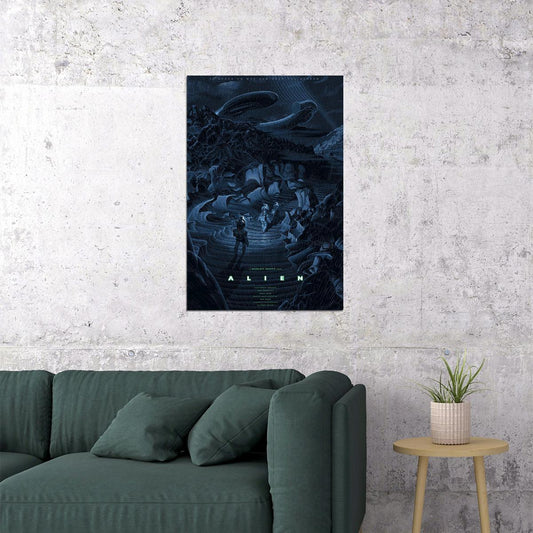 Alien Movie Action Adventure Poster Wall Art Print Home Wall Decor - xonomax