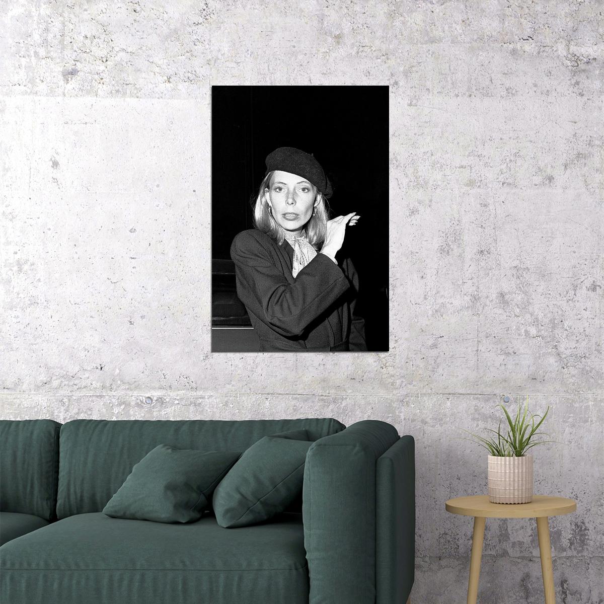 Joni Mitchell Songwriter Singer Poster Wall Art Print Home Wall Decor