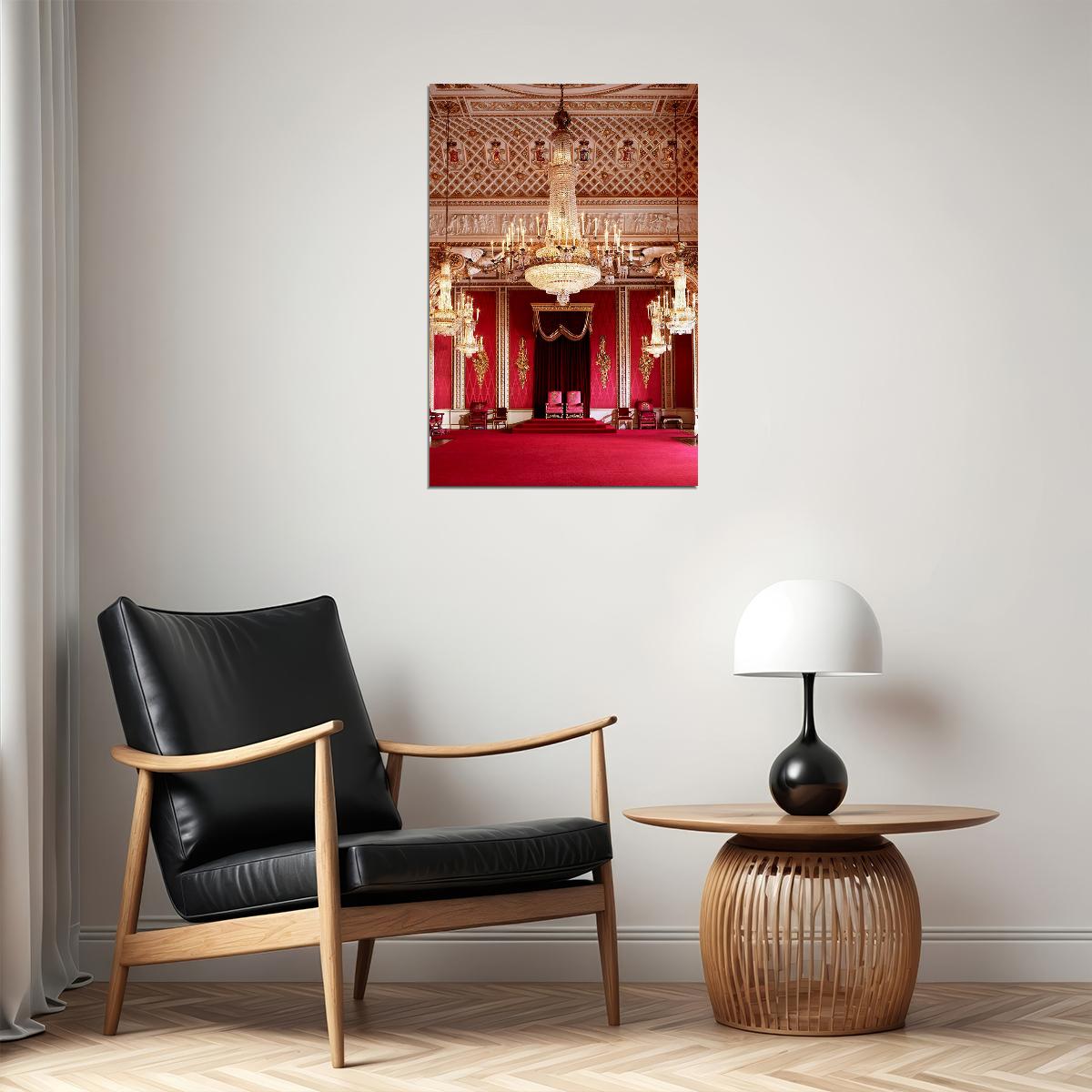 Inside Queen Elizabeth's Palace Poster Wall Art Print Home Wall Decor - xonomax
