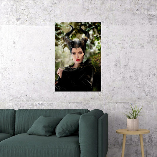 Maleficent Angelina Jolie Movie Fantastic Poster Wall Art Print Home Wall Decor - xonomax