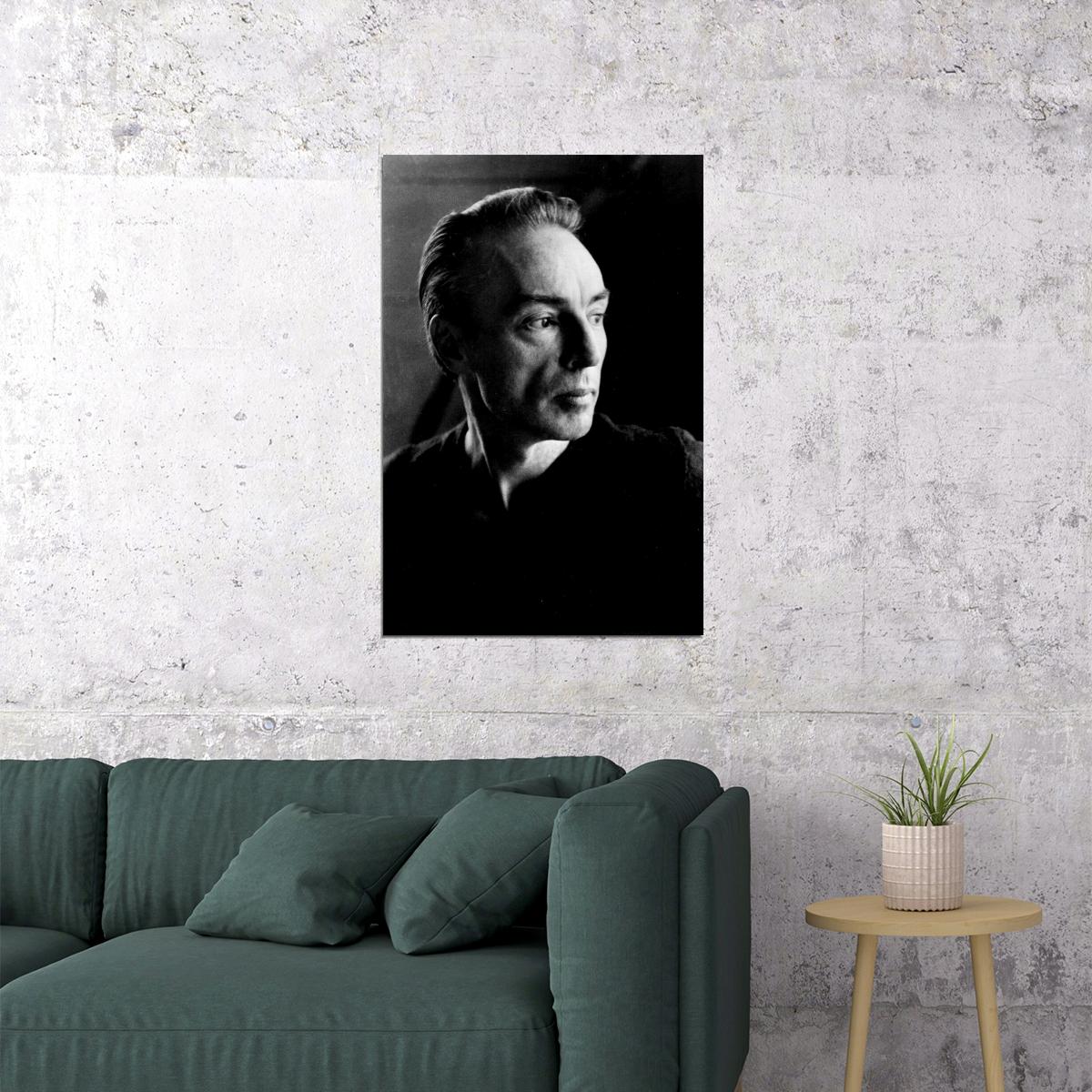George Ballanchine Ballet Dancer Poster Wall Art Print Home Wall Decor