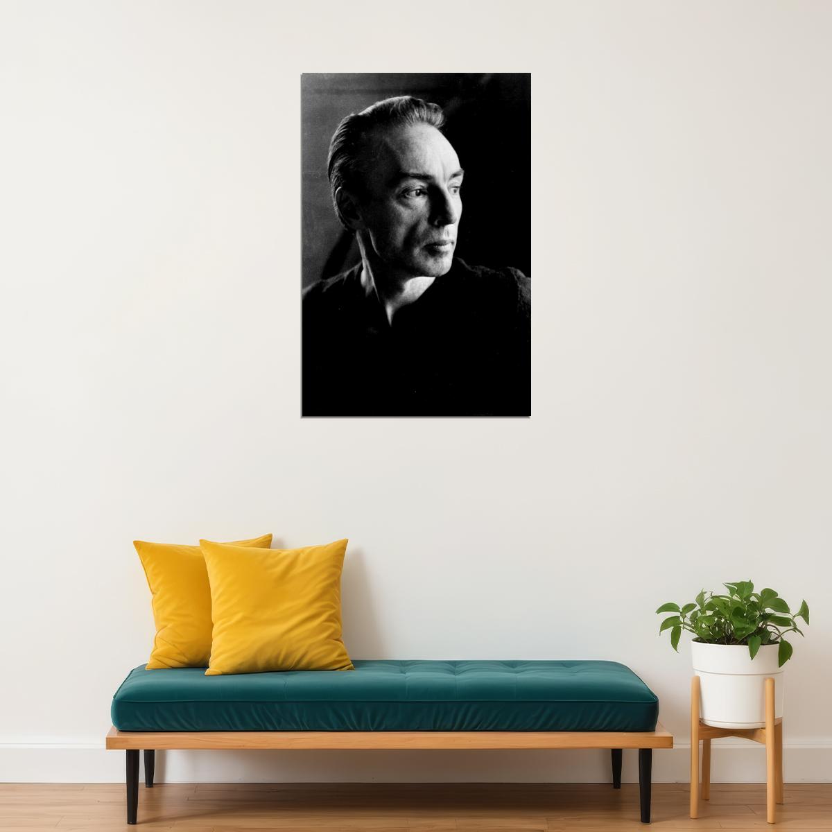 George Ballanchine Ballet Dancer Poster Wall Art Print Home Wall Decor