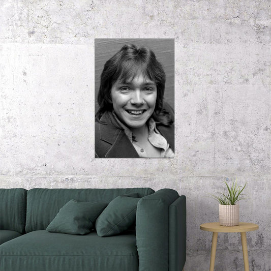 Actor David Cassidy Smiling Singer Songwriter Poster Wall Art Print Home Wall Decor - xonomax