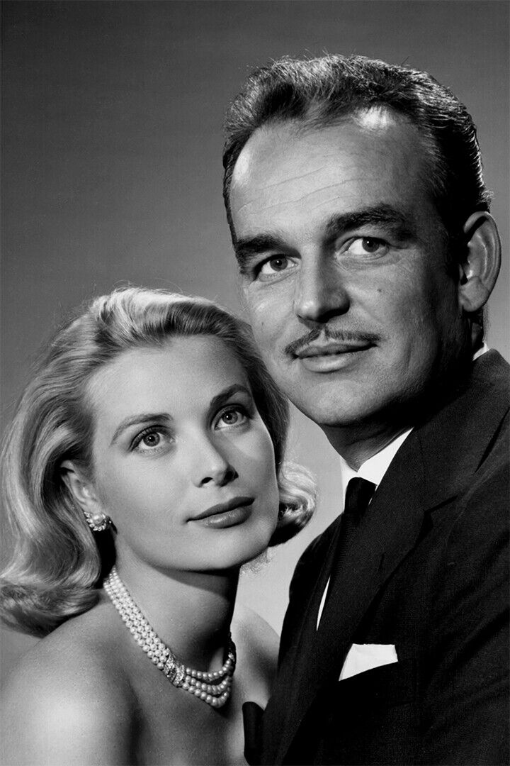 Prince Rainier Iii Of Monaco And Grace Kelly Poster Wall Art Print Home Wall Decor - xonomax