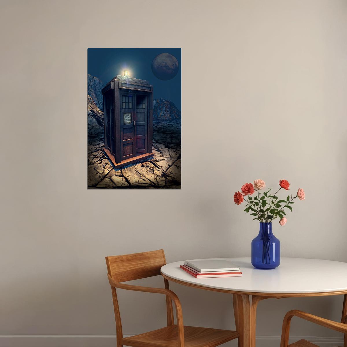 Dr Who Space Tardis Movie Science Fiction Comedy Poster Wall Art Print Home Wall Decor - xonomax
