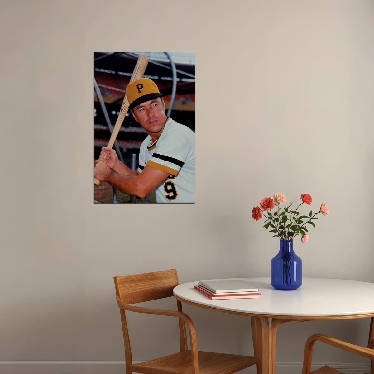 Bill Mazeroski Baseball Player Poster Wall Art Print Home Wall Decor - xonomax