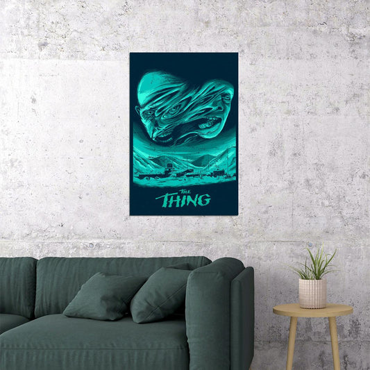 The Thing Classic Horror Movie Poster Wall Art Print Home Wall Decor - xonomax
