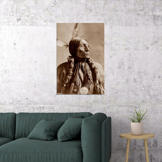 Chief Wolf Robe Cheyenne 1899 Photo By Frank A. Rinehart Poster Wall Art Print Home Wall Decor - xonomax