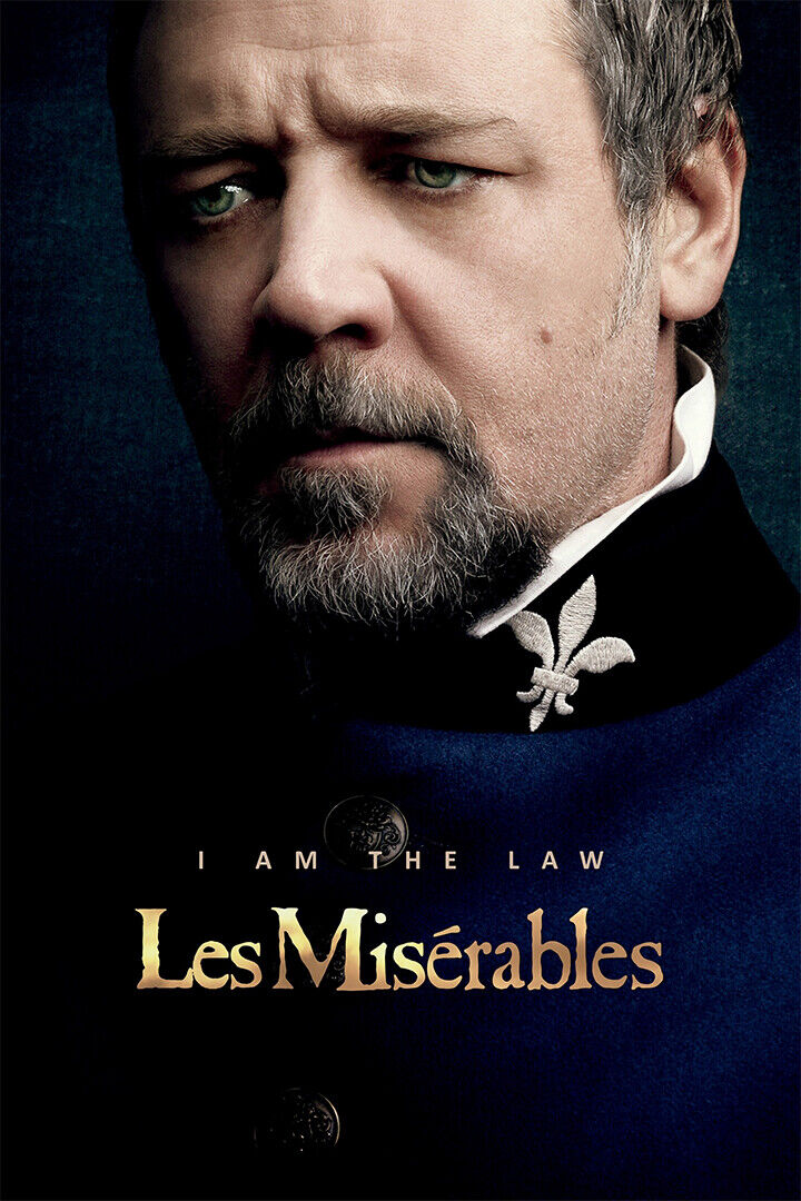 Les Miserables Movie Musical Drama History Poster Wall Art Print Home Wall Decor