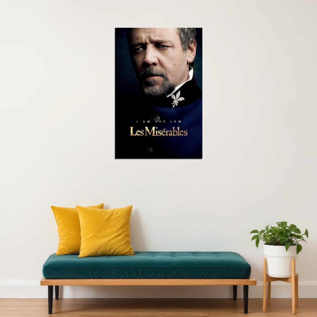 Les Miserables Movie Musical Drama History Poster Wall Art Print Home Wall Decor