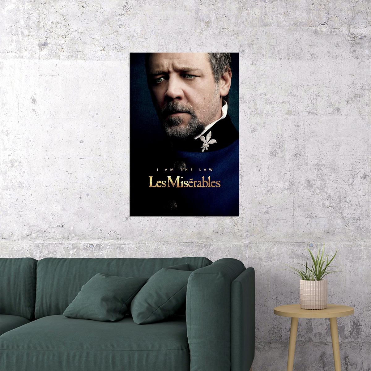 Les Miserables Movie Musical Drama History Poster Wall Art Print Home Wall Decor
