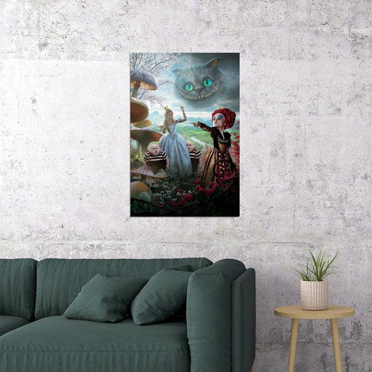 Alice In Wonderland Movie Fantasy Poster Wall Art Print Home Wall Decor - xonomax
