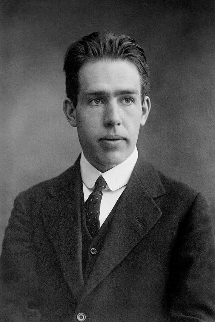 Niels Bohr Danish Physicist Mathematician Poster Wall Art Print Home Wall Decor
