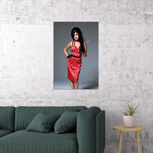 Amy Winehouse British Singer Songwriter Poster Wall Art Print Home Wall Decor - xonomax