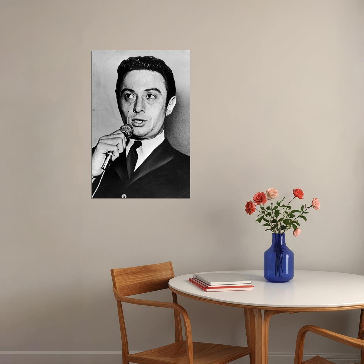 Lenny Bruce Black Humorist Comedian Poster Wall Art Print Home Wall Decor