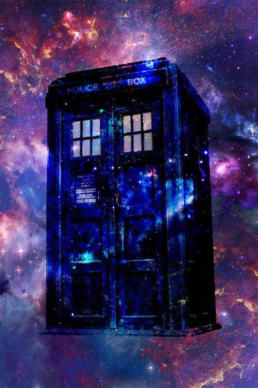 Dr Who Space Tardis Movie Science Fiction Comedy Poster Wall Art Print Home Wall Decor - xonomax