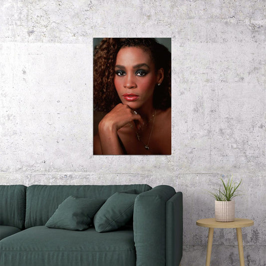 Whitney Houston Composer Actor Poster Wall Art Print Home Wall Decor - xonomax