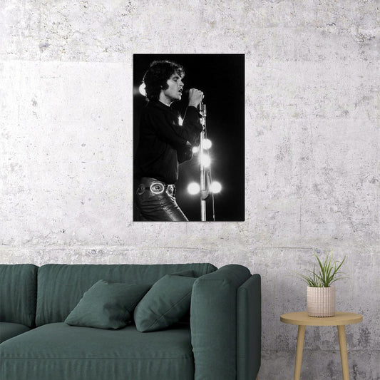 The Doors Singing On Street Musicians Poster Wall Art Print Home Wall Decor - xonomax