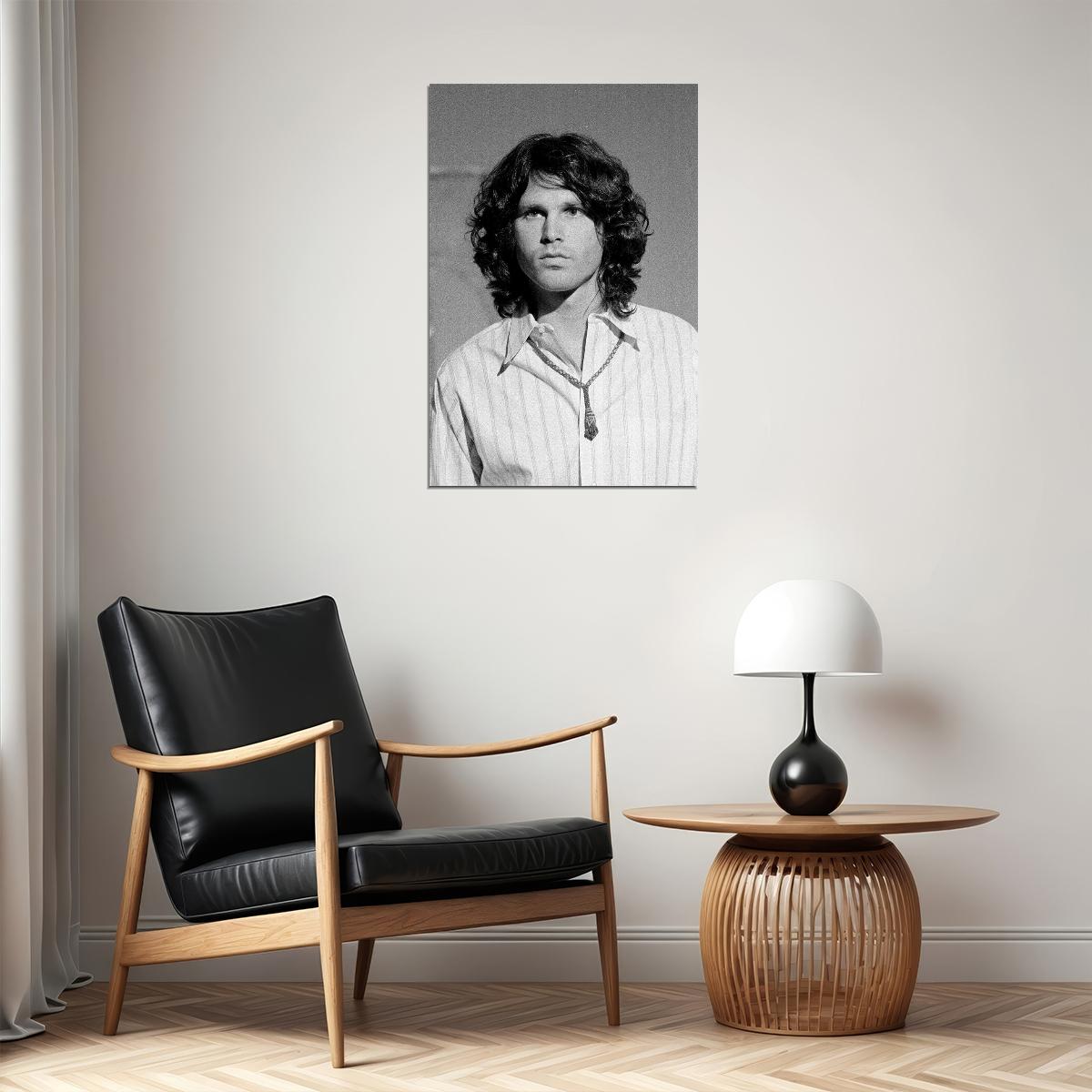 Jim Morrison Of The Doors Lyricist Composer Poster Wall Art Print Home Wall Decor