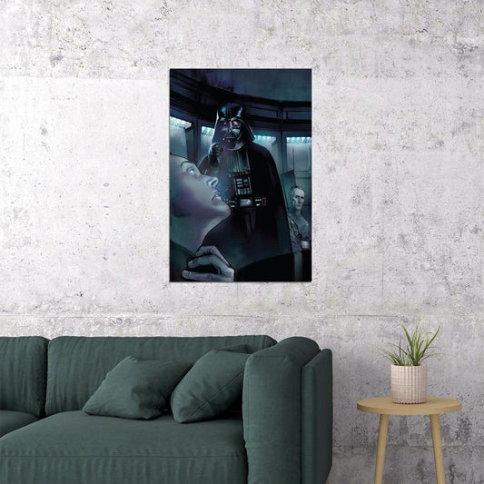 Darth Vader Choking Jefferson Starship Singer Poster Wall Art Print Home Wall Decor - xonomax