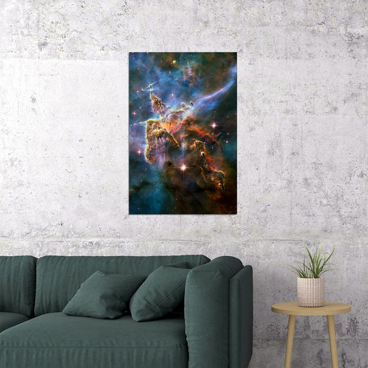 Carina Space Nebula Sidereal Ensemble Poster Wall Art Print Home Wall Decor - xonomax