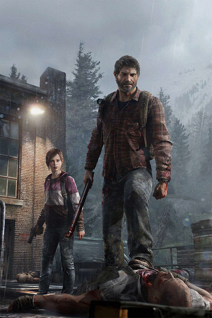 The Last Of Us Video Games Poster Wall Art Print Home Wall Decor - xonomax