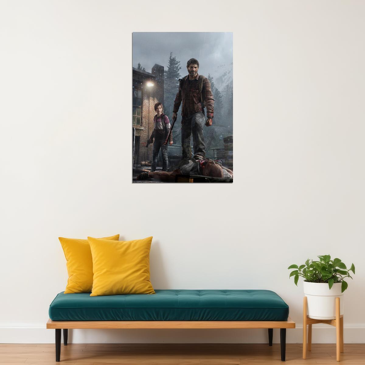 The Last Of Us Video Games Poster Wall Art Print Home Wall Decor - xonomax