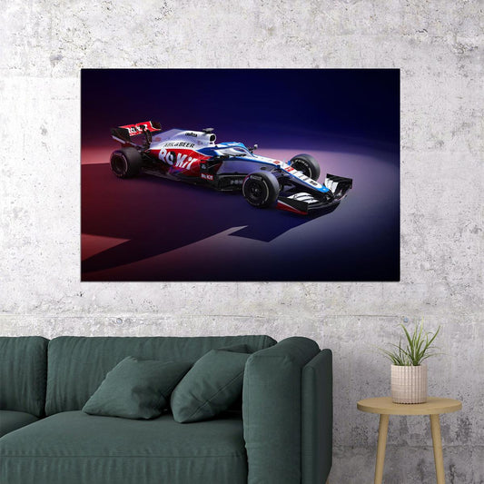 Williams Fw43 2020 F1 Car Sport Race Poster Wall Art Print Home Wall Decor - xonomax