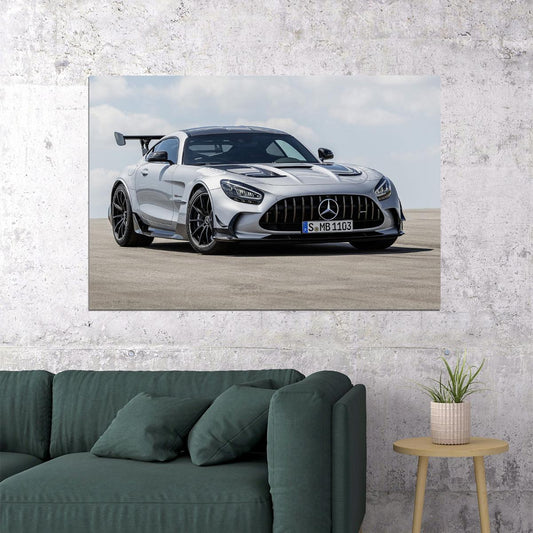 Mercedes-amg Gt Black Series Poster Wall Art Print Home Wall Decor - xonomax