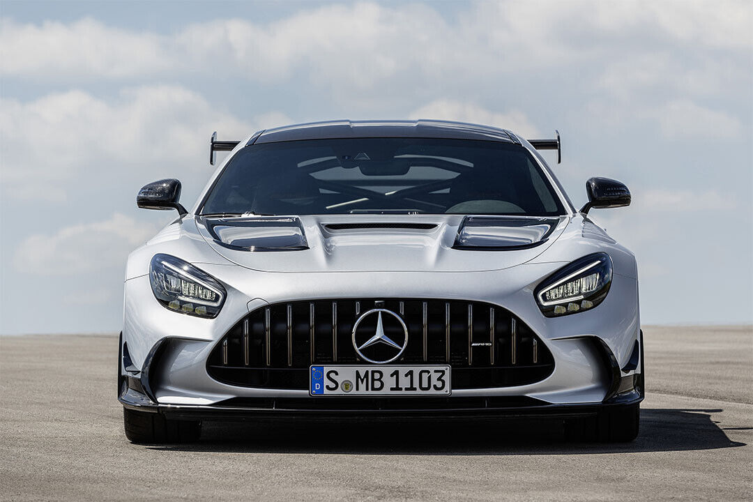 Mercedes-amg Gt Black Series Front View Poster Wall Art Print Home Wall Decor - xonomax