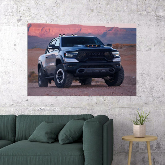 Ram 1500 Trx Mopar Performance Parts Poster Wall Art Print Home Wall Decor - xonomax