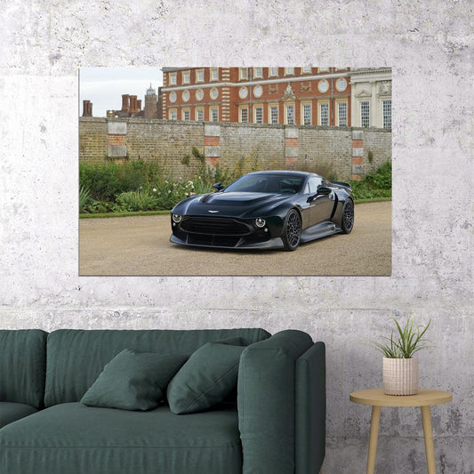 Aston Martin Victor Front View Poster Wall Art Print Home Wall Decor - xonomax