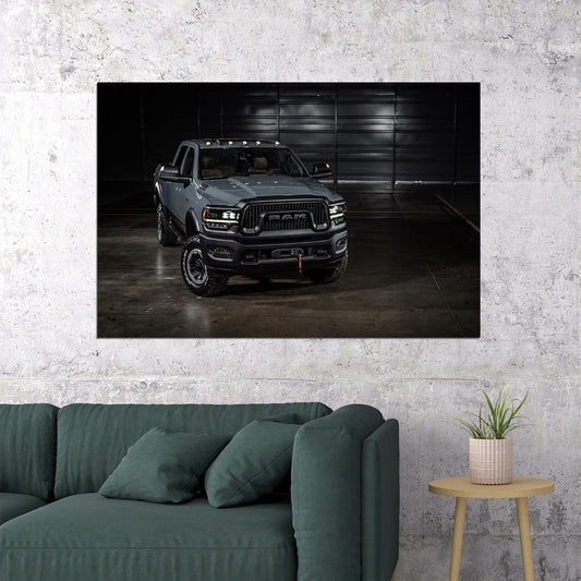 Ram 2500 Power Wagon Anniversary Edition Crew Cab Poster Wall Art Print Home Wall Decor - xonomax