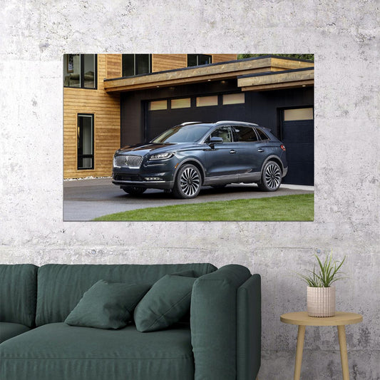 Lincoln Nautilus Black Label Sporty Car Poster Wall Art Print Home Wall Decor - xonomax