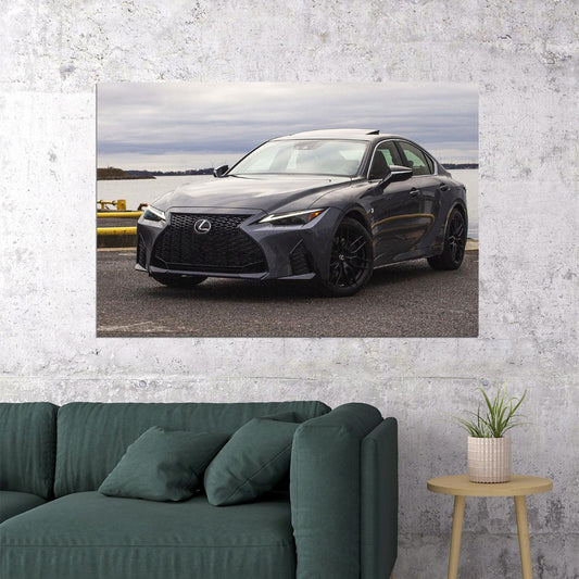 Lexus Is 350 Awd F Sport Car Poster Wall Art Print Home Wall Decor - xonomax